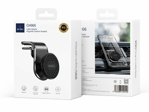 هولدر گوشی موبایل مگنتی داخل خودرو ویوو WiWU CH006 Car Mount Magnetic Mobile Phone Holder