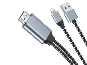 بهترین کابل لایتنینگ به اچ در ام آی ویوو WiWU Apple Lightning To X7L HDMI Cable