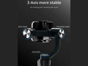 سه پایه گیمبال گوشی موبایل سه محوره ویوو WiWU 3Axis Stabilized Gimbal Stick S5B