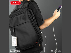 کیف کولی یو اس بی دار مک بوک 15.6 اینچ ایکس او XO Laptop Backpack CB02