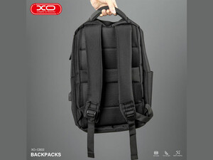 کوله پشتی مسافرتی  یو اس بی دار لپ تاپ 15.6 اینچ ایکس او XO Laptop Backpack CB02