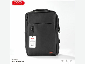 خرید کوله پشتی یو اس بی دار لپ تاپ 15.6 اینچ ایکس او XO Laptop Backpack CB02