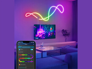 کیفیت ریسه هوشمند 3 متری گووی Govee Neon LED strip 3m with WiFi APP Control H61A0