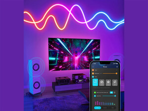 خرید ریسه هوشمند 3 متری گووی Govee Neon LED strip 3m with WiFi APP Control H61A0