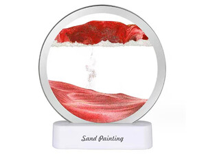 خرید چراغ شب تزیینی سه بعدی شن و ماسه Quicksand Painting Dynamic Hourglass Ornament Lamp 3d Three-Dimensional