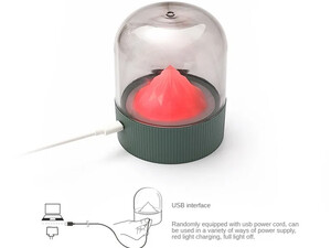 بهترین چراغ خواب هفت رنگ کوچک LED Retro Nostalgic Small Night Lamp Bedside Seven-Color Ambience Light