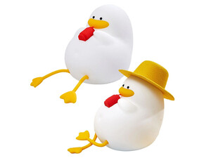 خرید چراغ خواب سلیکونی فانتزی Silicone LED Duck Night Light Holiday Creative Rechargeable Bedroom