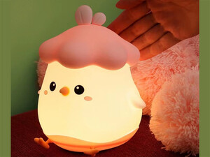 خرید چراغ خواب فانتزی طرح جوجه بلا Cute noob pat night light bedroom sleep light cute