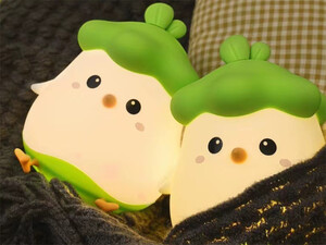 خرید چراغ خواب فانتزی طرح جوجه بلا Cute noob pat night light bedroom sleep light cute