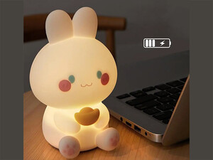 کیفیت چراغ رومیزی کودک طرح خرگوش Mi Meng Youqian Rabbit Good Night Lamp Night Light XR-MM-L2208