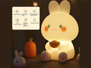 خرید چراغ رومیزی کودک طرح خرگوش Mi Meng Youqian Rabbit Good Night Lamp Night Light XR-MM-L2208