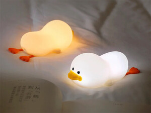 قیمت چراغ خواب سیلیکونی شارژی طرح اردک Duck LED Night Lamp Silicone USB Rechargeable Sleeping light