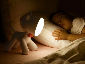 خرید چراغ رومیزی کودک Waggy Puppy Night Light USB Rechargeable Table Lamp