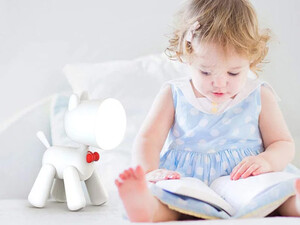 خریدچراغ رومیزی کودک Waggy Puppy Night Light USB Rechargeable Table Lamp