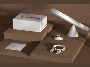 کیفیت چراغ رومیزی ال ای دی قابل تنظیم لمسیLYTLM LED Desk Lamp, Battery Operated, Touch Dimmable Magnetic Ball, 360°