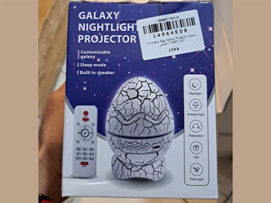 بهترین پروژکتور ستاره نور شب مدل تخم دایناسور Dinosaur Egg Galaxy Projector Starry Night Light