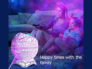 کیفیت پروژکتور ستاره نور شب مدل تخم دایناسور Dinosaur Egg Galaxy Projector Starry Night Light