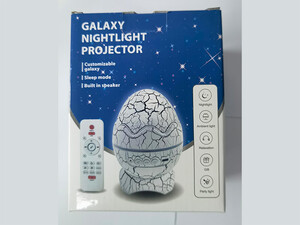 قیمت کیفیت پروژکتور ستاره نور شب مدل تخم دایناسور Dinosaur Egg Galaxy Projector Starry Night Light