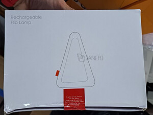 چراغ مطالعه رومیزی مثلثی Gravity Flip Sensor Lamp Reading Light USB Rechargeable Triangle Cordless Desk Lamp