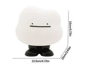 خرید چراغ خواب کارتونی  طرح ابر night light silicone cloud silicone USB rechargeable table lamp cartoon bedroom sleep