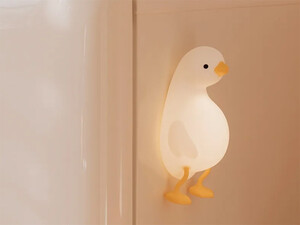 فروش چراغ خواب فانتری طرح  اردک Bxingsftys Silicone Night Duck-shaped Desk Lamp W01