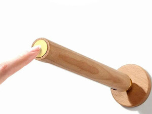 خرید چراغ دیواری ال ای دی چوبی قابل چرخش 360 درجه360 Degree Rotatable Wooden LED Wall Lamp