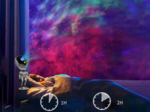 قیمت پروژکتور نور شب مدل آدم فضایی با چرخش 180 درجه valktech Night Light Star Projector, Upgraded 180° Rotating ET aliensun Light Projector