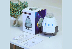 پروژکتور کهکشانی و اسپیکر بلوتوث Space Capsule, Galactic Atmosphere Lamp