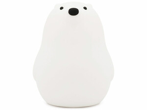 چراغ خواب رومیزی فانتزی قابل شارژ MUID white bear pat lamp silicone