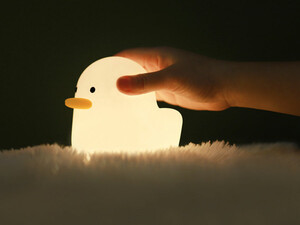 خرید چراغ خواب فانتزی رومیزی قابل شارژ Cross-border Silly Duck Night Light