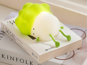 چراغ خواب رومیزی فانتزی قابل شارژ Little Pai Cai Pat Cabbage Silicone Night Light