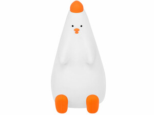 چراغ خواب رومیزی فانتزی شارژی کودکانه Cute chicken pat silicone color-changing night light USB rechargeable LED