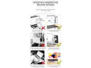 هولدر موبایل لپ تاپی مگنتی کوتتسی Coteetci SD-21 Notebook expansion stand CS5509