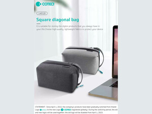 کیف دوشی لوازم جانبی مکعبی شکل کوتتسی COTECi square disgonal bag 14018