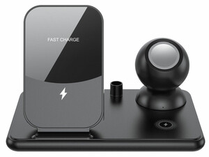 شارژر بی‌ سیم چهار کاره 15 وات ایکس‌او XO wireless charger W58 4in1 15W