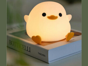 خرید چراغ خواب فانتزی رومیزی قابل شارژ New Doudou Duck Table Lamp