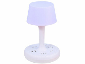 چراغ رومیزی هوشمند دارای سه سوکت و دو پورت یو اس بی Multifunctional USB Desk Lamp by remote control