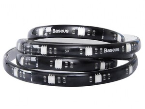 چراغ ال‌ ای‌ دی ریسه‌ای افزایش طول بیسوس Baseus RGB Colorful Light Strip Extension Pack 1m