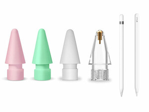 نوک یدک چند رنگ قلم لمسی اپل 1 و 2 کوتتسی Coteetci original written Pencil 1/2 4 color 63005