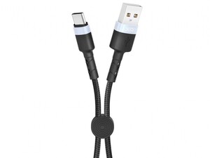 کابل شارژ پاوربانکی یواس‌بی به تایپ‌سی 25 سانتیمتری ایکس‌او XO Convenient usb cable with clip type-c NB117