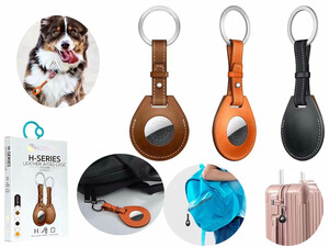 کاور نگهدارنده ایرتگ چرم اصل کوتتسی Coteetci H series Air Tag Anti-theft locator case 86003