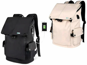 کوله پشتی لپ تاپ 15.6 اینچ ضدآب دارای درگاه دو اس بی کوتتسی Coteetci versatile Backpack 14017- WH