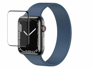 محافظ صفحه نمایش اپل‌واچ سری 7 کوتتسی Coteetci 4D iWatch Full Glue Glass Apple Watch 41mm