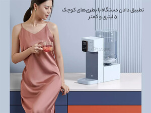 قیمت آب گرم فوری رومیزی شیائومی  Xiaomi Jimi A6 Instant Hot Water Dispenser Desktop Water Boiler