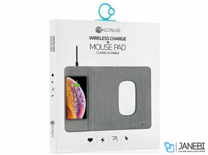 شارژر بیسیم و پد موس کوتتسی Coteetci Wireless Charge Mouse Pad