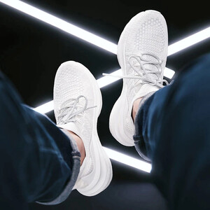 کفش کتونی ورزشی شیائومی Xiaomi Mijia Sneakers  shoes 4 men's sports mesh upper running antibacterial shoes