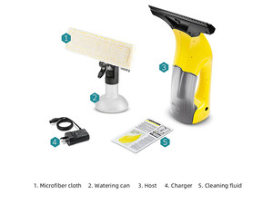 محتویات جعبه شیشه شوی کارچر شیائومی Xiaomi Karcher WV1 glass cleaning machine