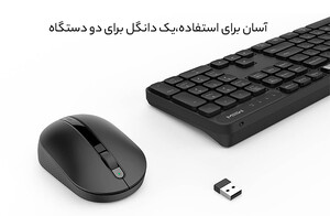 ماوس و کیبورد بی سیم شیائومی Xiaomi MIIIW MWWC01 wireless Keyboard Mouse Set