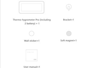 ساعت و دماسنج و رطوبت سنج هوشمند شیائومی Xiaomi MIJIA Temperature Humidity Meter