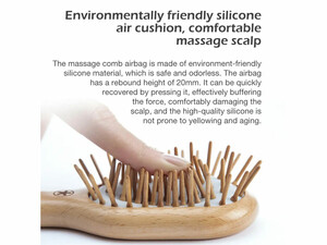 شانه چوبی و  ماساژور مراقبت از مو اسمیت شیائومی Xiaomi SMATE Hair Care Massage Comb